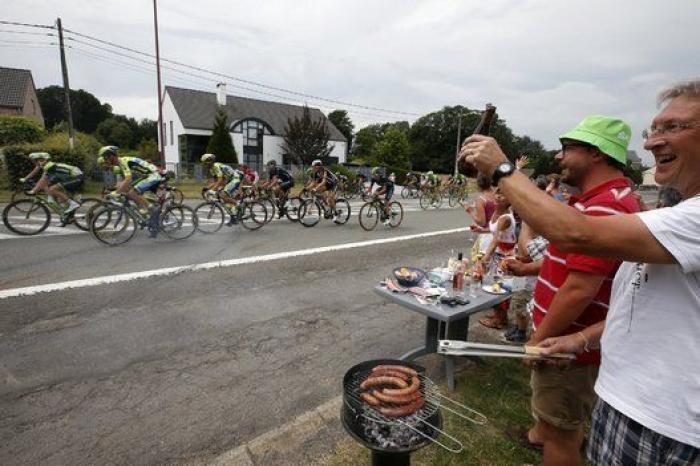 9 formas más o menos frikis de ver el Tour de Francia (FOTOS)