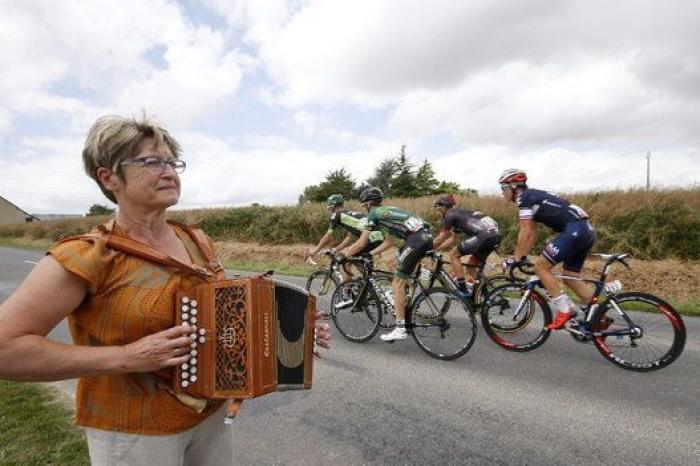 9 formas más o menos frikis de ver el Tour de Francia (FOTOS)