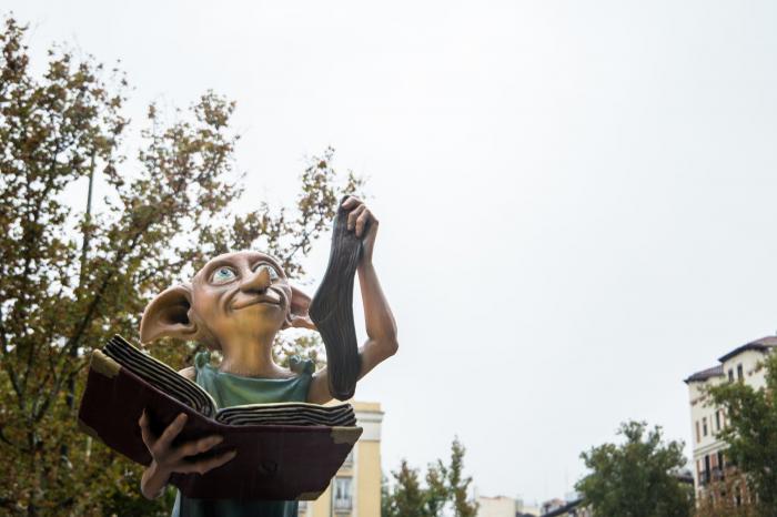 Ha ocurrido algo maravilloso con una estatua de Harry Potter en Madrid