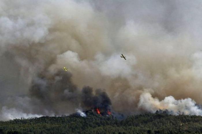 El incendio forestal de Òdena ha sido controlado por los bomberos