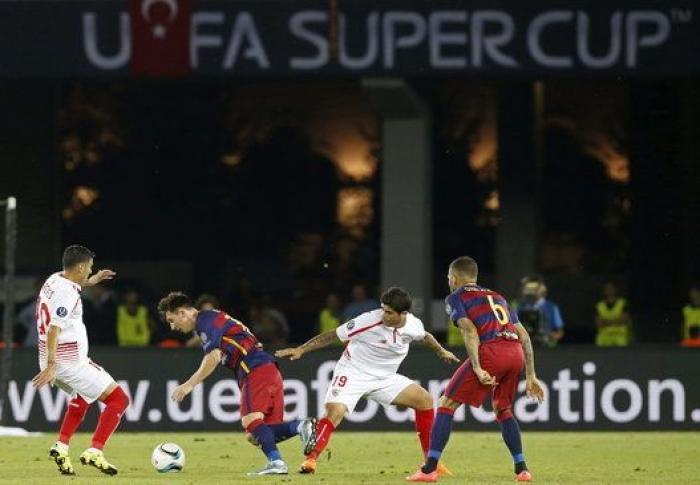 El FC Barcelona gana una sublime final de la Supercopa ante el Sevilla (5-4)