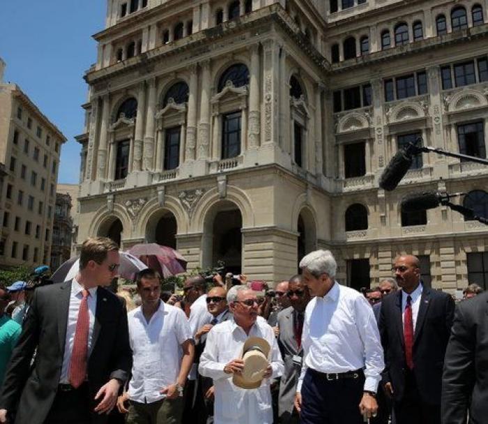 El histórico paseo por La Habana de John Kerry (FOTOS)
