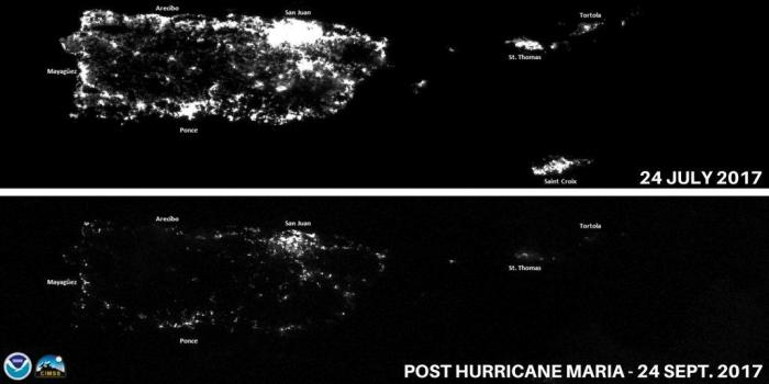 Caos y desolación: las imágenes que reflejan cómo ha quedado Puerto Rico tras el huracán María