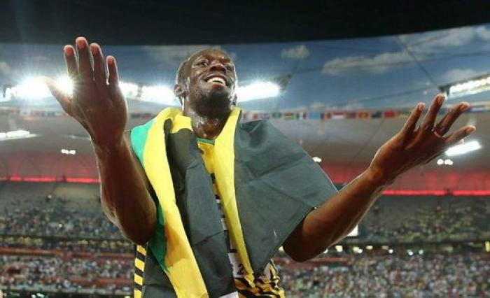 Bolt, atropellado tras ganar el oro
