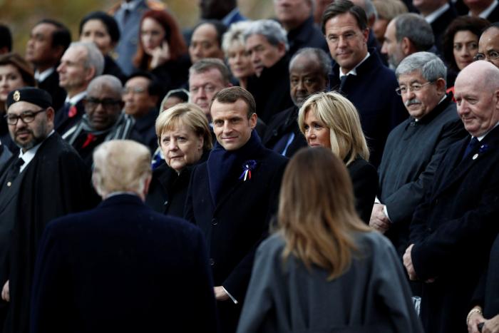Macron: "El nacionalismo es la antítesis del patriotismo"