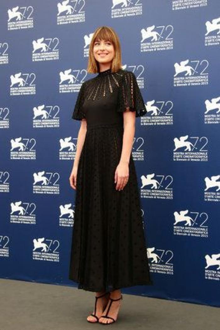 Paz Vega, Diane Kruger y Elizabeth Banks, vestidas iguales en la presentación del 72º Festival de Cine de Venecia