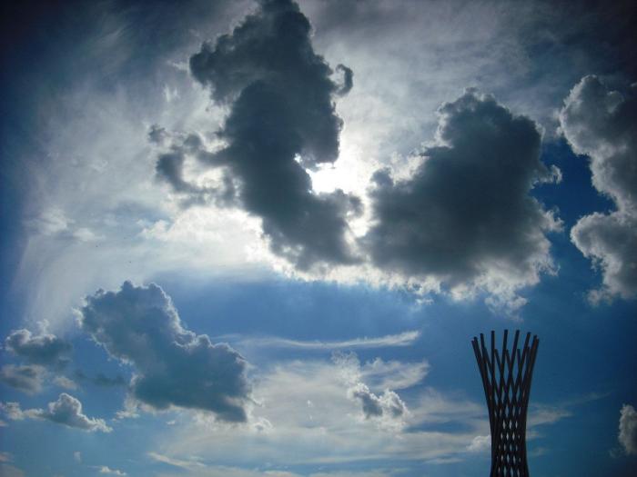 Un usuario capta la foto de esta nube y no paran de llover memes