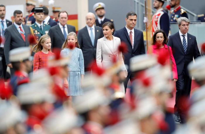 Los 'looks' otoñales de la reina Letizia y sus hijas
