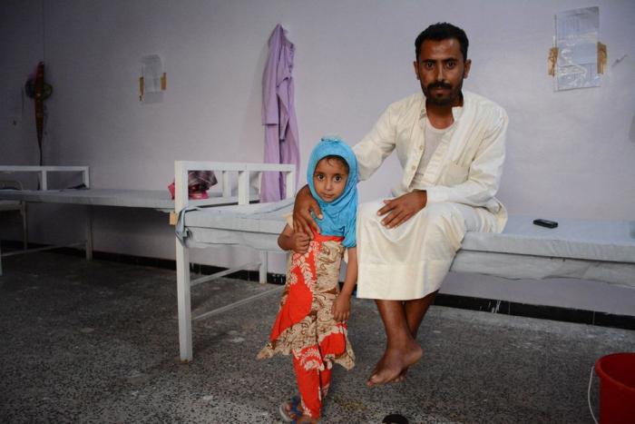 Cólera en Yemen: la lucha de Ali por su vida