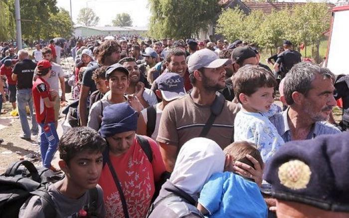 Los refugiados, más de 21.000 en tres días, llegan a Croacia a través de campos de maíz