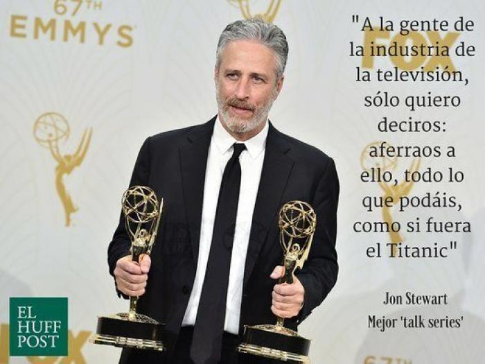Las mejores frases de los ganadores y presentadores de los Premios Emmy 2015 (FOTOS)