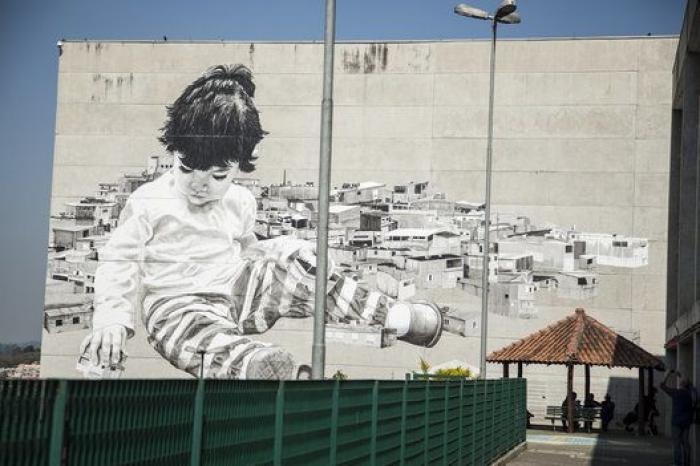 Los mejores grafitis de Brasil se concentran en Grajaú, un barrio de São Paulo