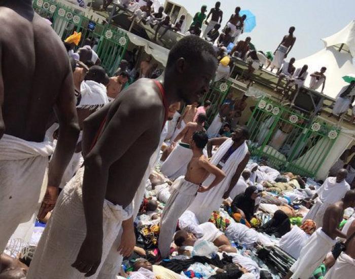 Más de 700 muertos en una estampida en Mina en la peregrinación a La Meca