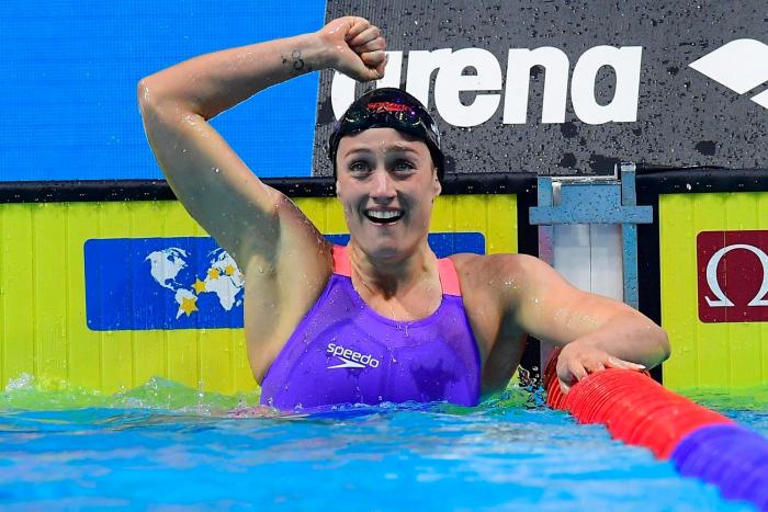 La felicitación a Mireia Belmonte que ha dejado a la nadadora sin palabras