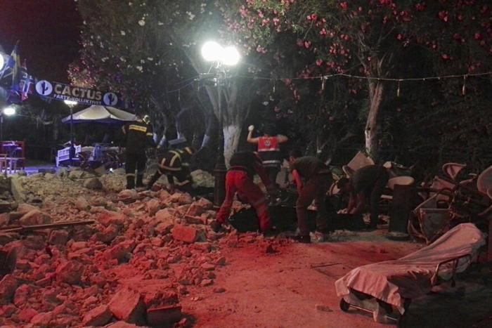 Un terremoto en la isla griega de Kos deja dos muertos, tres heridos graves y daños materiales