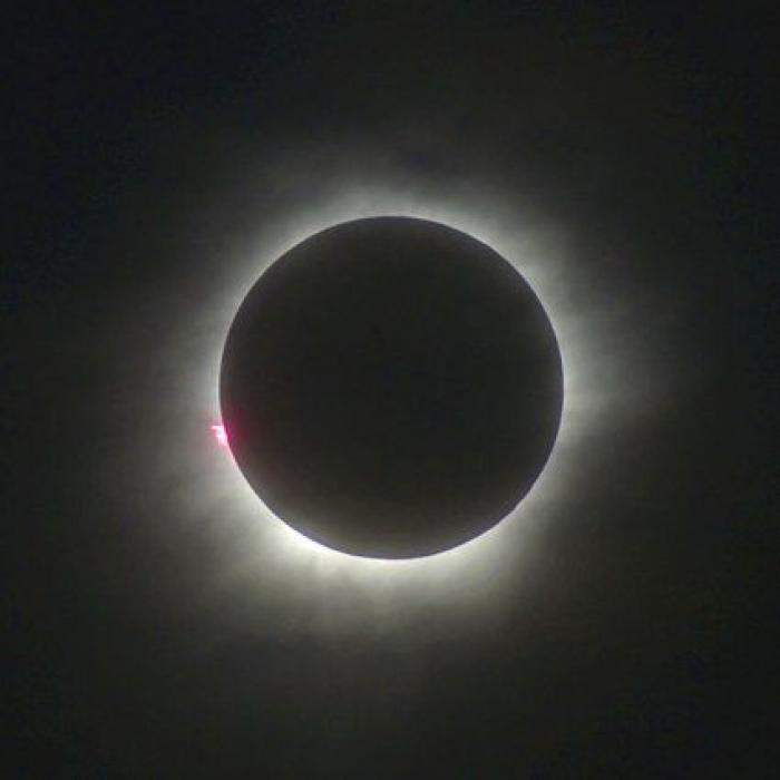 Las mejores fotos del eclipse total de Sol que se vio en Asia