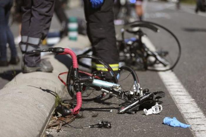 Dos ciclistas muertos y seis heridos por un atropello en A Guarda (Pontevedra)