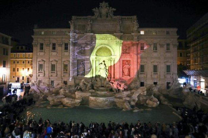 El mundo se ilumina con los colores de la bandera belga (FOTOS)