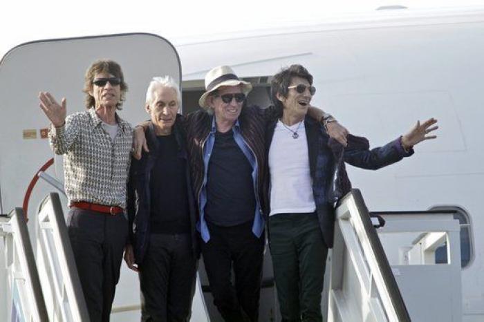 Los Rolling Stones llegan a La Habana (FOTOS)