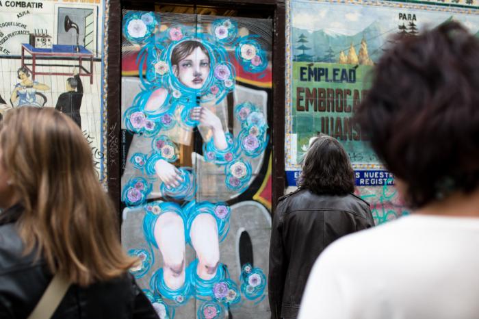 El madrileño barrio de Malasaña se convierte en un museo al aire libre