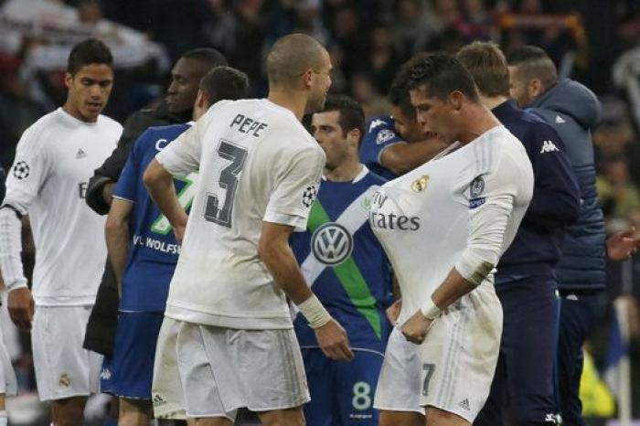 Las fotos de la alegría del Madrid tras vencer al Wolfsburgo