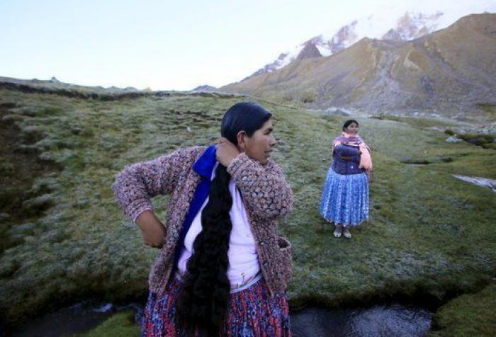 Las escaladoras cholitas de Bolivia (FOTOS)