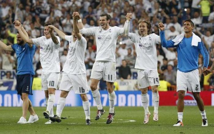 Los rostros de la alegría del Real Madrid