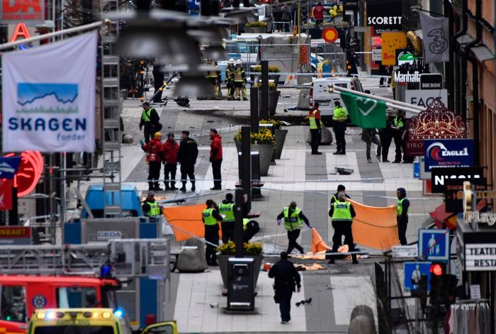 El primer ministro sueco define el atropello como un acto de terrorismo