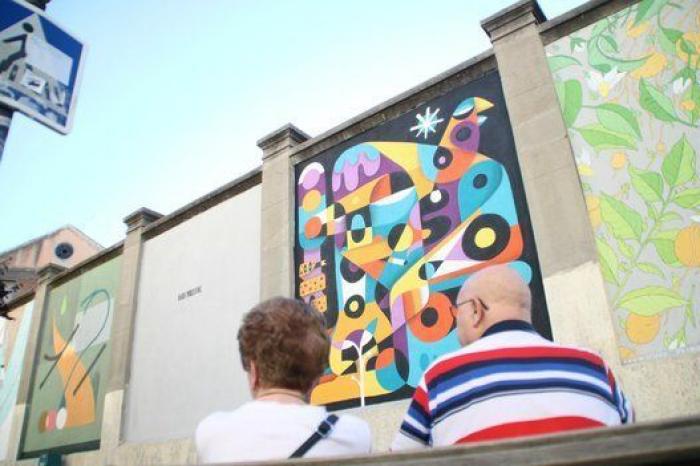 25 artistas reflexionan sobre la naturaleza urbana en los muros de la Tabacalera en Madrid