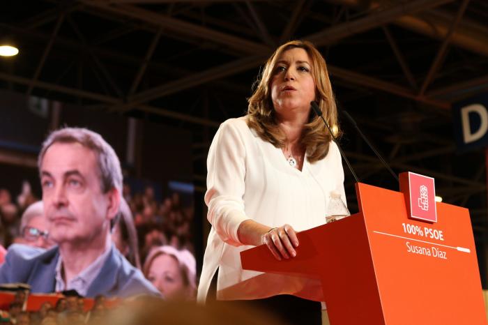 Susana Díaz presenta su candidatura: "Quiero gobernar desde la victoria"