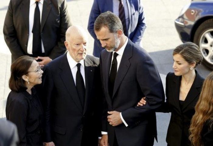 Funeral de Kardam de Bulgaria: los reyes de Holanda con Felipe y Letizia... y la reaparición de la infanta Cristina
