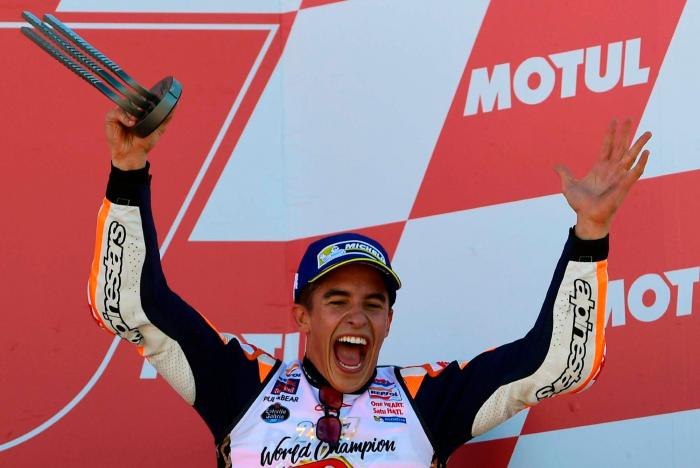 Marc Márquez gana su cuarto Mundial de Moto GP