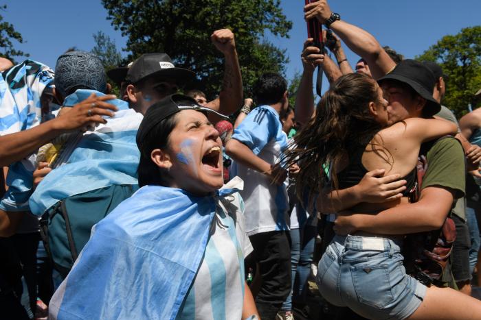 Argentina se echa a la calle para celebrar el tercer Mundial