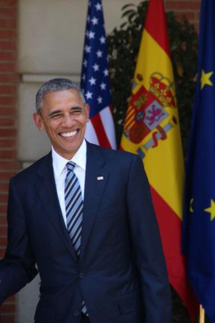 Saludos y sonrisas, el paso de Obama por Moncloa