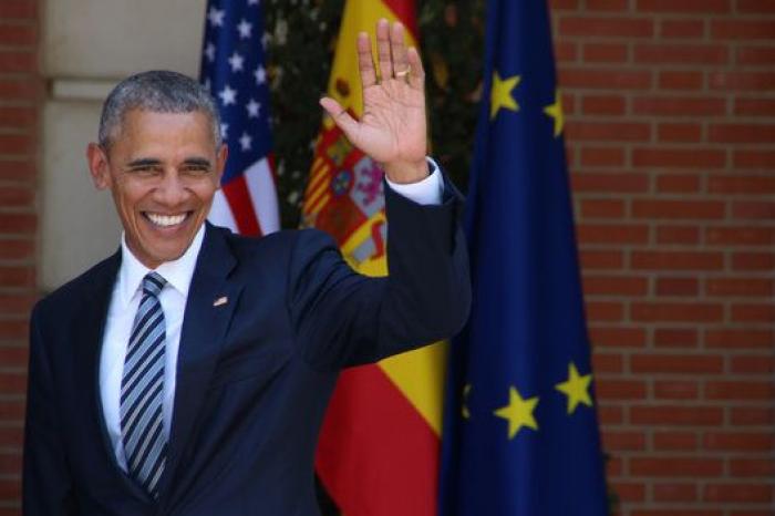 Saludos y sonrisas, el paso de Obama por Moncloa