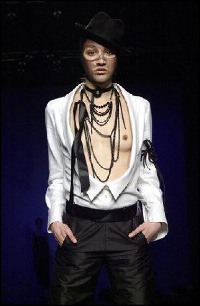 David Delfín le hace un guiño a Terelu para celebrar el Premio Nacional de Moda