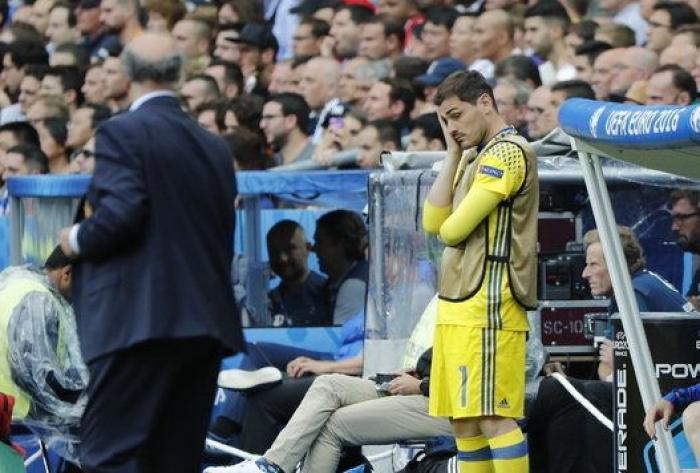 El sufrimiento de Casillas: así vio el partido desde el banquillo