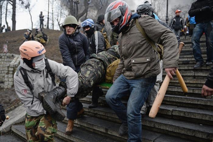 Los enfrentamientos en Ucrania dejan alrededor de un centenar de muertos