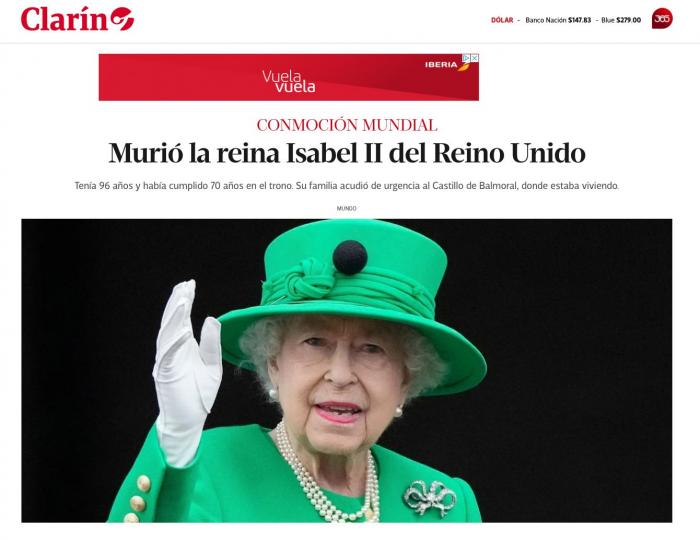 Andalucía se suma a Madrid y declarará un día de luto oficial por la muerte de la reina Isabel II