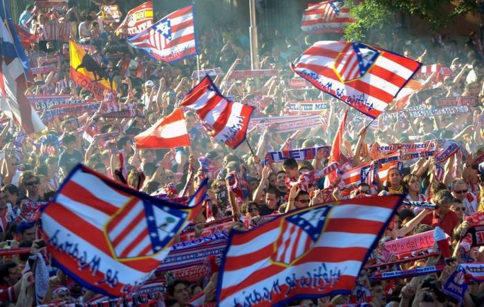 Una multitud celebra en Madrid la Liga conquistada por el Atlético (FOTOS)