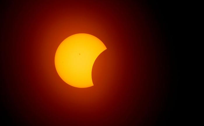 Las imágenes del histórico eclipse solar