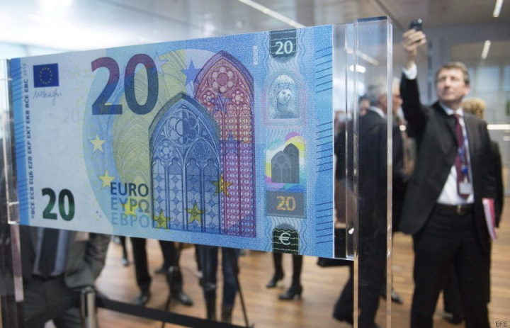 Mira el diseño del nuevo billete de 20 euros