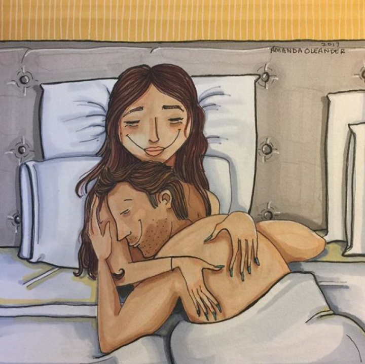  Estos dibujos captan a la perfección cómo es el amor en pareja cuando nadie mira