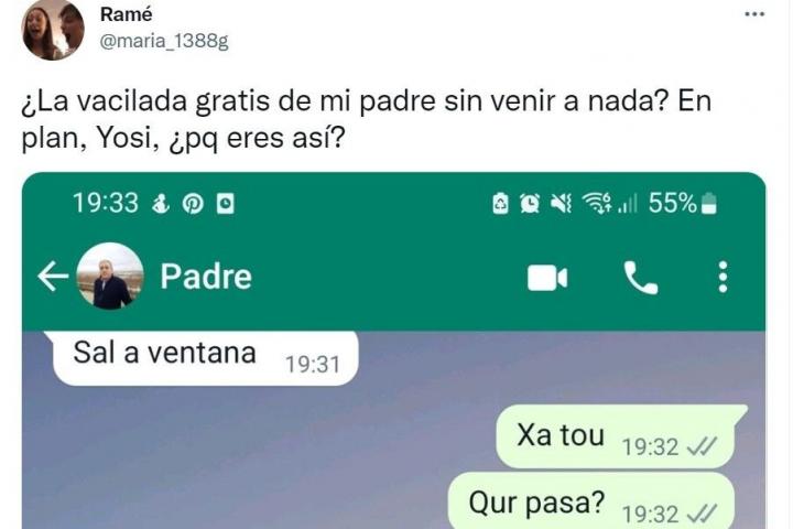 Lo que sube la mamá // Lo que sube el papá