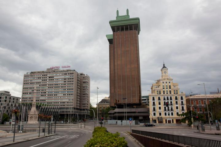 Cambio radical de tres edificios emblemáticos de Madrid