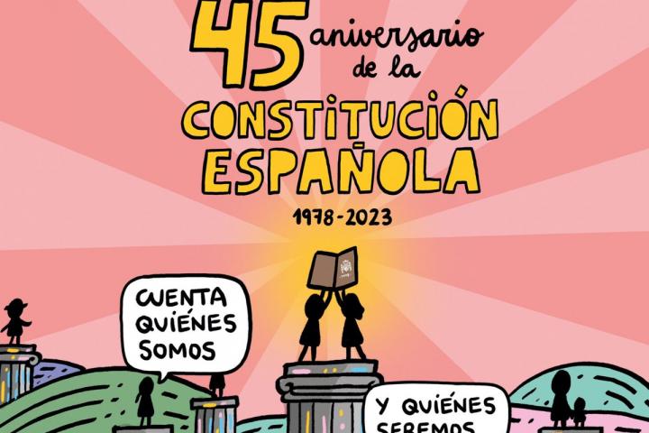 El Gobierno lanza una campaña para acercar la Constitución a los jóvenes en  su 45 aniversario