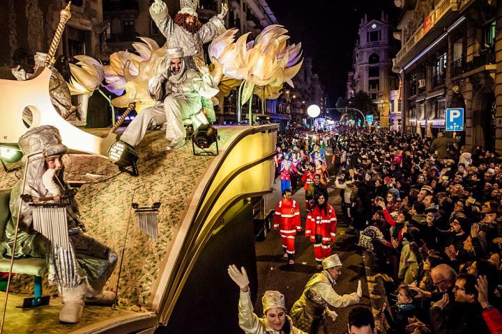 Horario y recorrido de la cabalgata de los Reyes Magos en