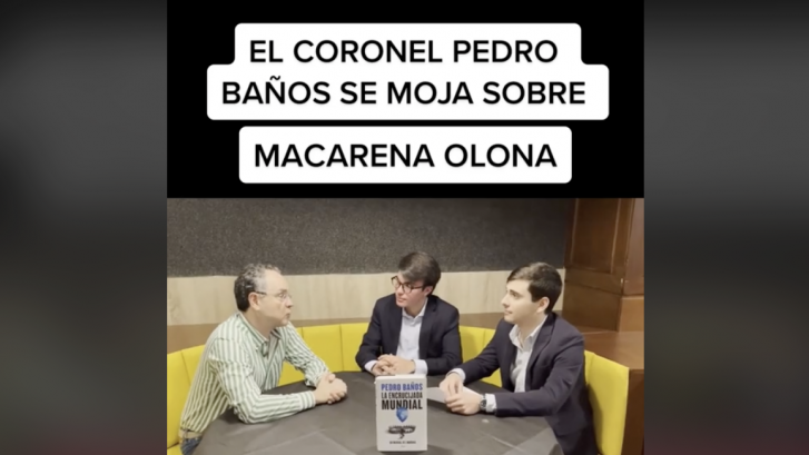 El coronel Pedro Baños se sincera sobre las últimas declaraciones de Macarena Olona