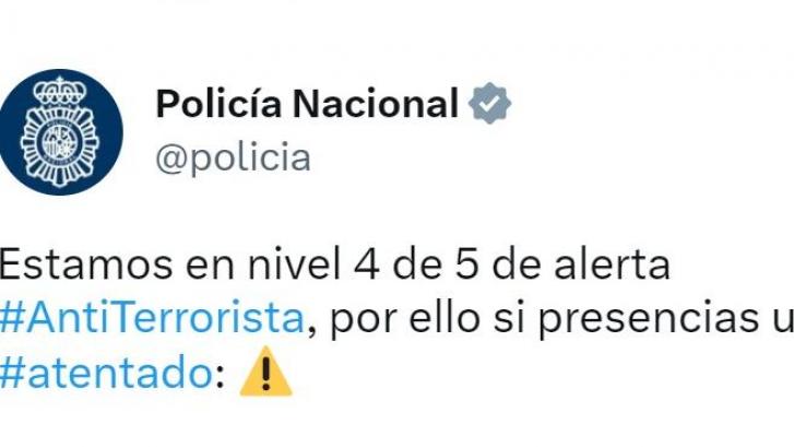 Lío tremendo en Twitter con este mensaje de la Policía Nacional: ha provocado cientos de comentarios