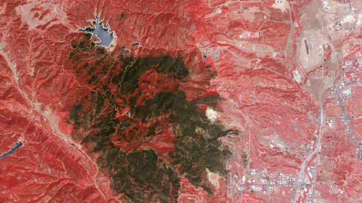 La 'cicatriz' que han dejado los incendios en Colorado, EEUU, vista desde el espacio (FOTO)